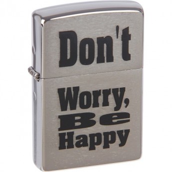 Зажигалка ZIPPO DON`T WORRY 200