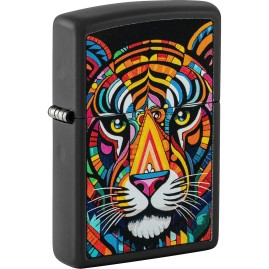 Зажигалка ZIPPO TIGER STRIPES DESIGN 46235