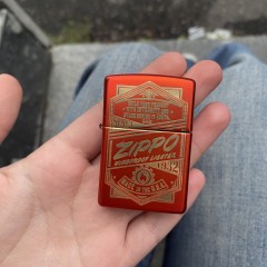 Зажигалка ZIPPO CLASSIC METALLIC RED 48620